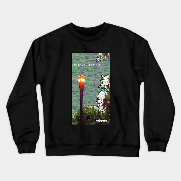 Piedmont Lights Out Crewneck Sweatshirt by amigaboy